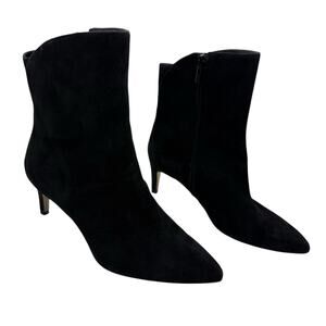 Sam Edelman Usha Suede Ankle Boots Black size 6.5